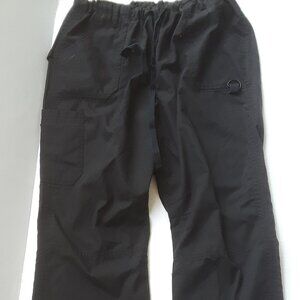 Just Love black scrubs pants size XL